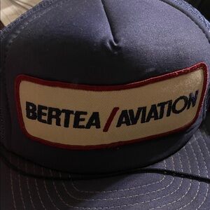 Bertea/aviaton trucker hat